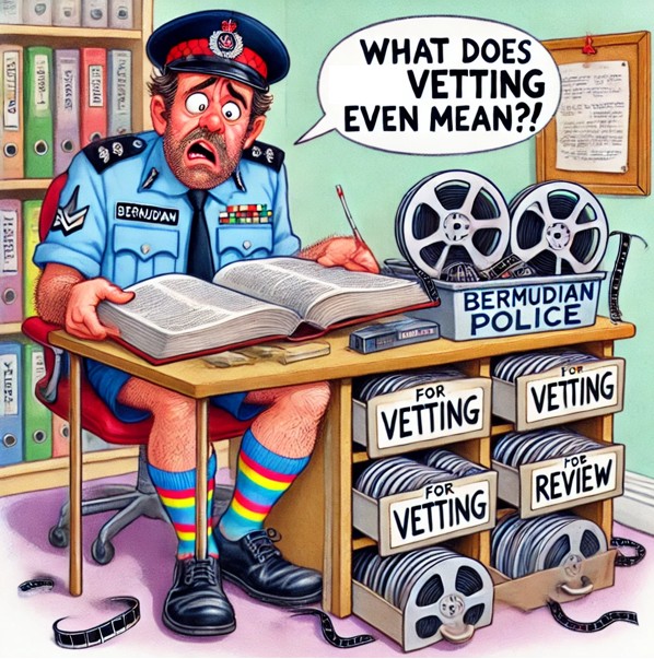 Policing Paradise – ‘Reviewed’, not ‘Vetted’ by the BPS – the difference being?